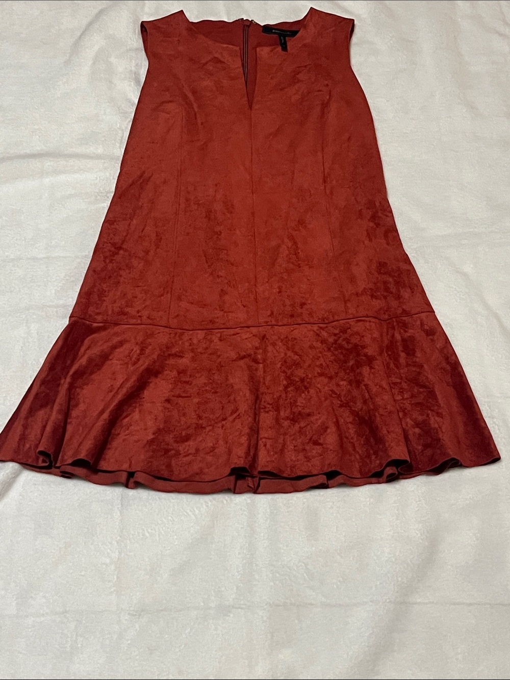 BCBGMaxAzria Adelene Faux Suede Dress - Picture 4 of 7